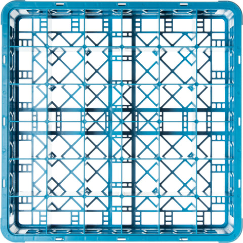 OptiClean™ RACK GLASS 36-COMPARTMENT CARLISLE BLUE