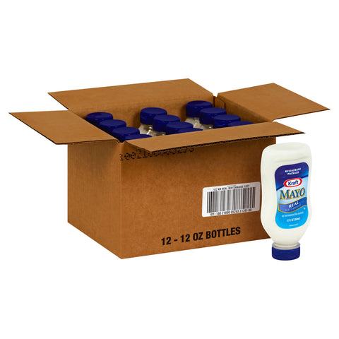 Kraft Real Mayonnaise, 12 Fluid Ounce -- 12 per case.