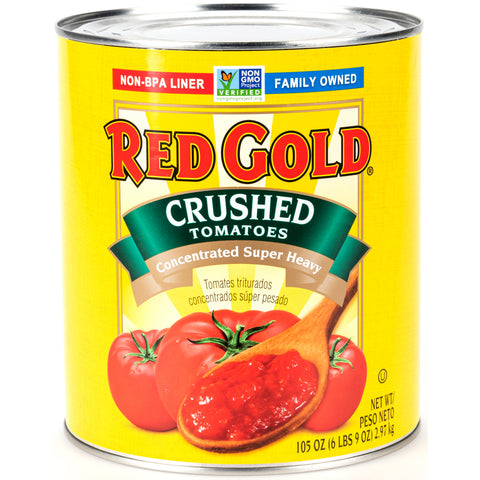 Red Gold TOMATO CRUSHED CONCENTRATED