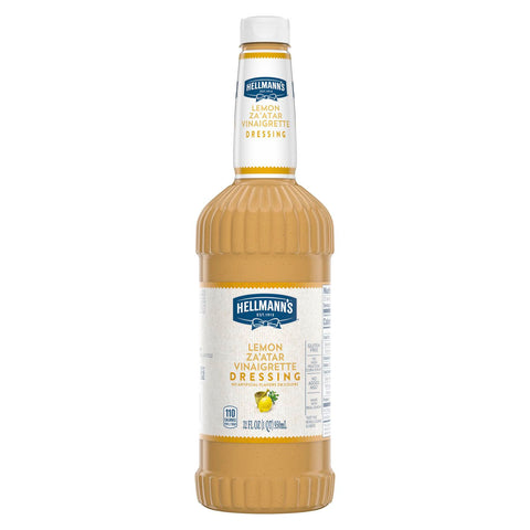 Hellmann's® DRESSING VINAIGRETTE LEMON ZA'ATAR SALAD BAR BOTTLE
