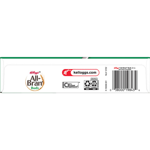 Kelloggs All Bran Cereal Buds, 22 Ounce -- 10 per case