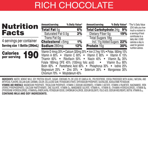 Special K® SHAKE SPECIAL K PROTEIN™ RICH CHOCOLATE