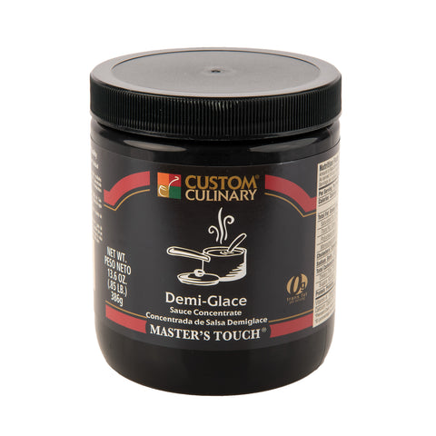 Custom Culinary Masters Touch Concentrate Demi Glace Sauce, 13.6 Ounce -- 6 per case.