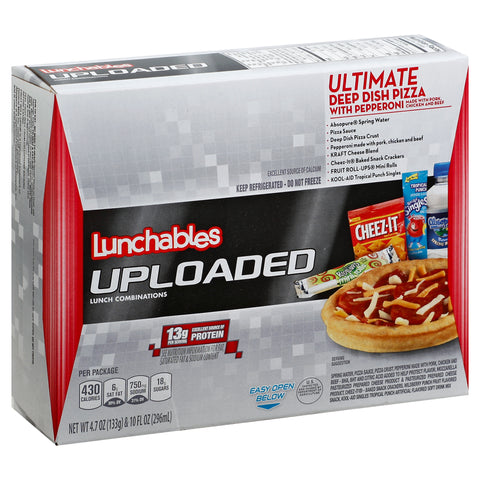 Lunchables LUNCHABLE PEPPERONI PIZZA UPLOADED