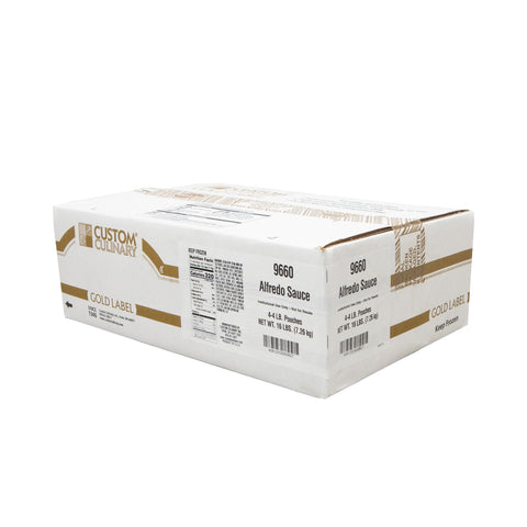 Custom Culinary Gold Label Alfredo Sauce, 4 Pound -- 4 per case.