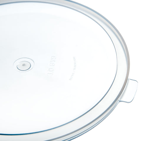 Carlisle LID FOR CROCK / BAINS MARIE TRANSLUCENT 8-7/16