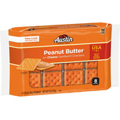 Cracker Cheese Peanut Butter Sandwich Square Ss Sleeve