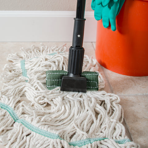 Handle Mop Vinyl Coated Metal Black 60
