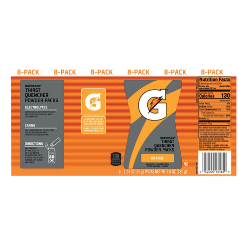 Gatorade DRINK MIX ORANGE POWDER