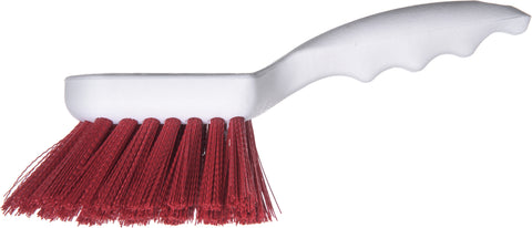 Carlisle BRUSH POT PLASTIC HANDLE RED POLY 8