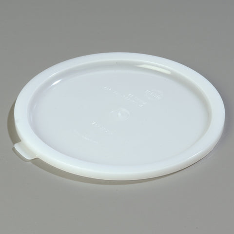 Carlisle LID BAIN MARIES ROUND WHITE 6 & 8 QT