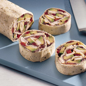 Tortilla Flour Herb Garlic Pressed 12