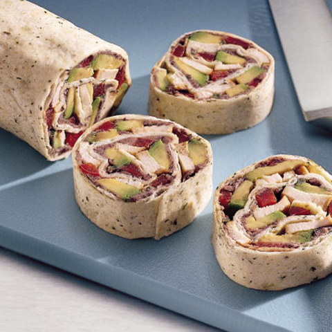 Tortilla Flour Herb Garlic Pressed 12