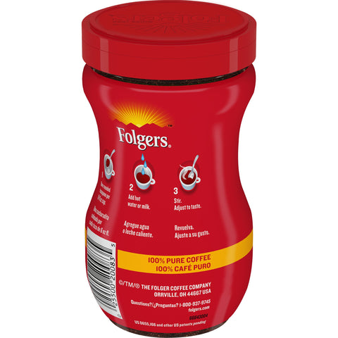 Folgers® FOLGERS COFFEE INST PLSTC  12/3 Z