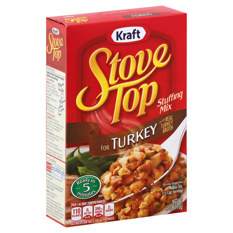 Stove Top STUFFING MIX TURKEY