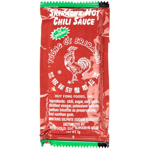 Huy Fong SAUCE HOT SRIRACHA CHILI SINGLE SERVE PACKET