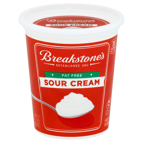 Breakstones Non Fat Sour Cream, 1 Pound -- 12 per case