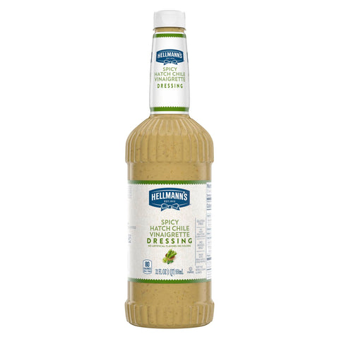 Hellmann's® DRESSING VINAIGRETTE SPICY HATCH CHILE SALAD BAR BOTTLE