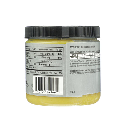 Classic Gourmet Select Chicken Base, 1 Pound -- 12 per case.