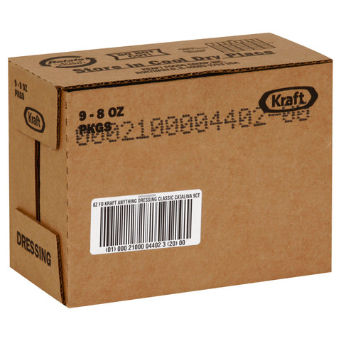 Kraft Classic Catalina Dressing, 8 Fluid Ounce -- 9 per case.