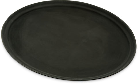 Carlisle TRAY SERVICE GRIPTITE OVAL BLACK 22X27