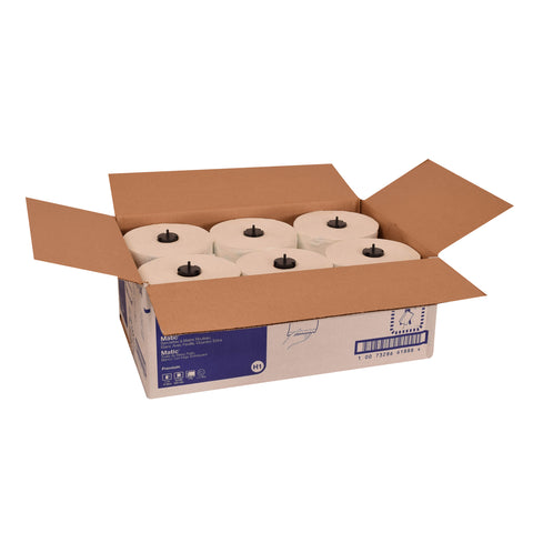 Tork White Premium Extra Soft Matic Hand Towel Roll, 7.7 inch x 300 Feet -- 6 per case