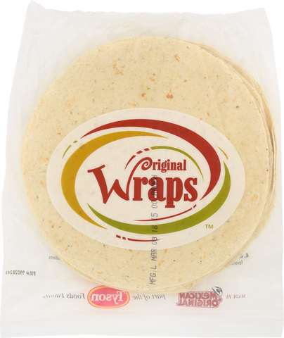 Mexican Original Wraps Ranch Tortilla, 44 Ounce -- 6 per case.