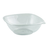 Crystal Classics® BOWL PLASTIC CLEAR SQUARE 48 OZ