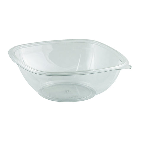 Bowl Plastic Clear Square Cps848c 48 Oz