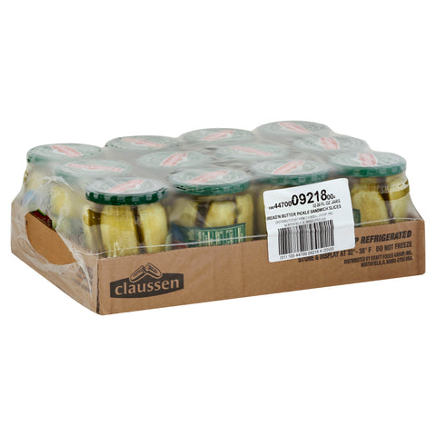 Claussen Sweet Bread and Butter Sandwich Slices Pickle, 20 Ounce -- 12 per case.