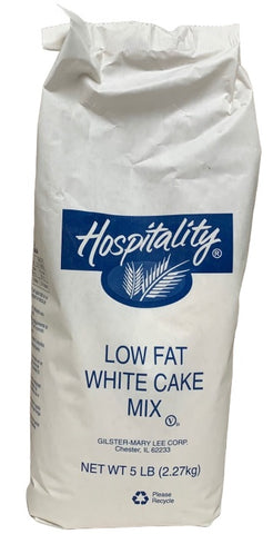 Hospitality CAKE MIX WHITE LOW FAT
