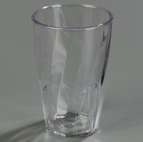 Carlisle TUMBLER POLYCARBONATE SWIRL CLEAR 5 OZ