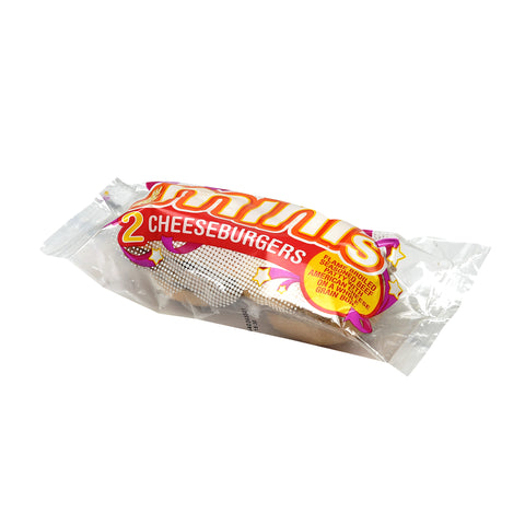Sandwich Cheeseburger Mini Twin On Whole Grain Bun 2-pack 1147