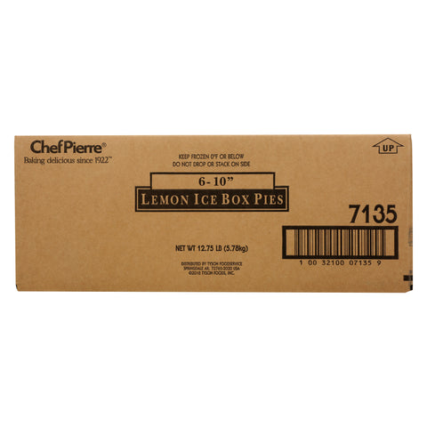 Pie Lemon Icebox Condensed W/domes 10