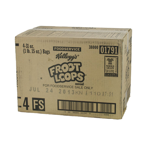 Kellogg’s Froot Loops Cereal, 31 Ounce -- 4 per case
