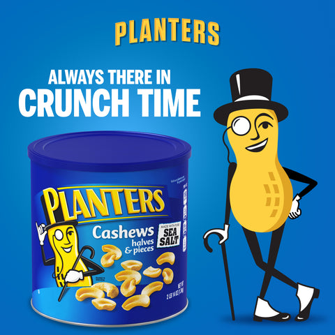 Planters CASHEW HALVES & PIECES SALTED