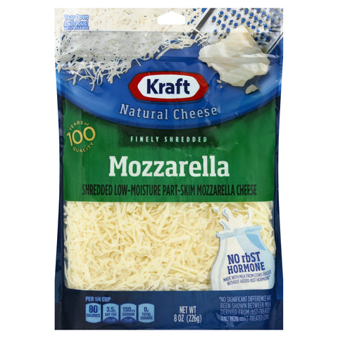 Kraft CHEESE MOZZARELLA FINE SHREDDED