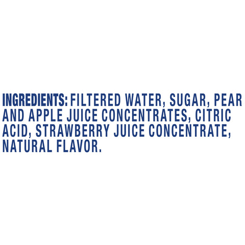 Capri Sun Strawberry Soft Juice Drink, 60 Fluid Ounce -- 4 per case.