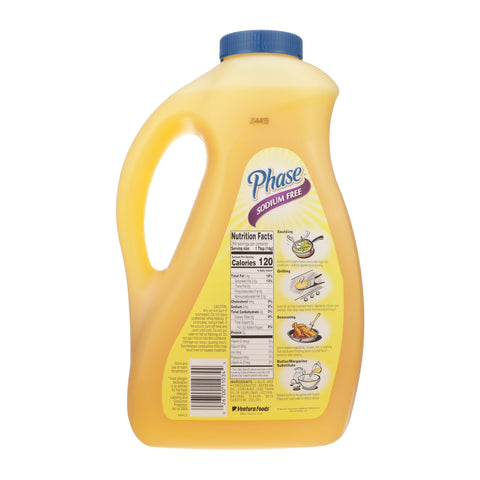 Phase No Sodium Liquid Oil, 1 Gallon -- 3 Per Case