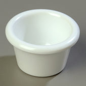Carlisle RAMEKIN SMOOTH MELAMINE WHITE 1.5 OZ