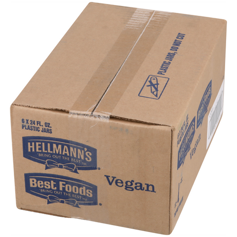 Hellmann's Vegan Mayonnaise, 24 Fluid Ounce -- 6 Per Case