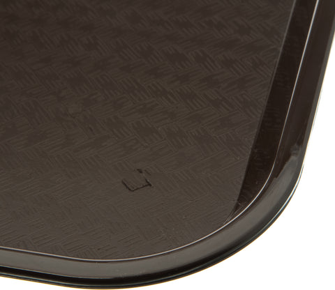 Sysco Brand TRAY CAFE PLASTIC CHOCOLATE 14X18