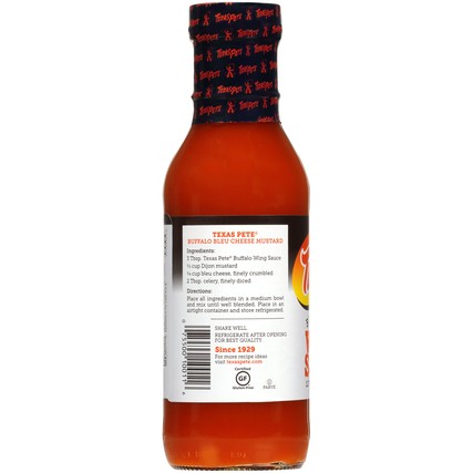 Texas Pete Buffalo Chicken Wing Sauce, 12 Fluid Ounce -- 12 per case.