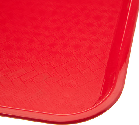 Carlisle TRAY SERVING CAFE® STANDARD RED 10X14