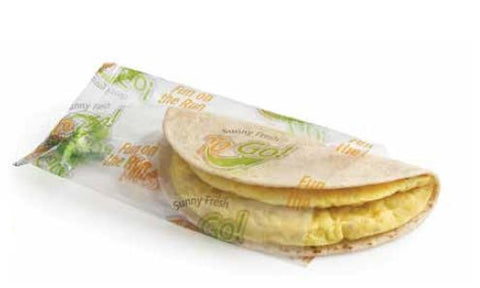 Sunny Fresh™ BREAKFAST TAC-GO® WITH EGG CHEESE & TURKEY SAUSAGE FZ IW