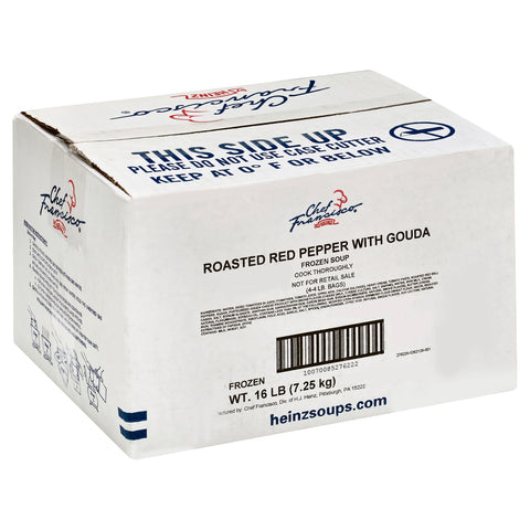 Soup Roasted Red Pepper Gouda Bisque Rtu 276220/78004925