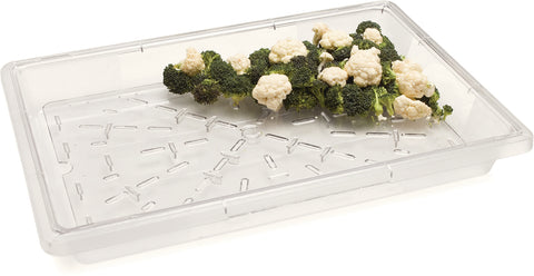 StorPlus™ BOX FOOD STORAGE POLYCARBONATE CLEAR 26X18X3.5