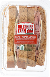 Sandwich Hearty Ham & Swiss Wedge