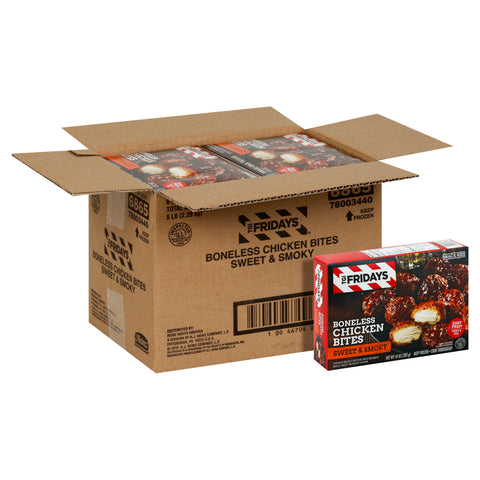TGI Friday's APPETIZER FROZEN PIZZA & SWEET & SMOKEY CHICKEN WINGS BONELESS