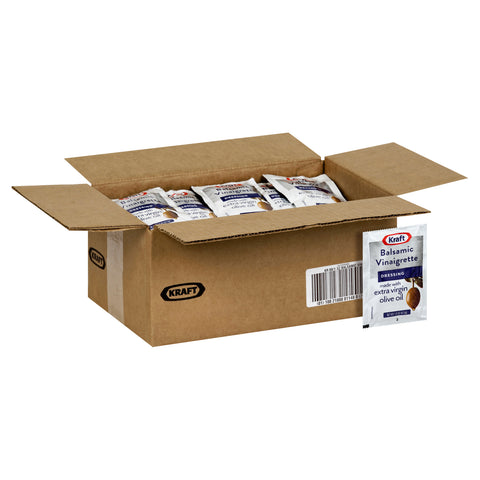 Kraft Portion Control Balsamic Vinaigrette Dressing, 1.5 Ounce -- 60 per case.